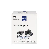 在飛比找Yahoo奇摩購物中心優惠-【蔡司】Zeiss 濕式拭鏡紙 200片 完整盒裝