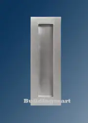 304 Grade Stainless Steel Flush Pull (200mm x 60mm) - Sliding Door Handle