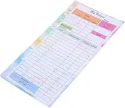 Veemoon 14 Sheets Budget Planner Refill Colorful Budgeting Inserts for Cash Stuffing Binder Smooth Writing Portable Expense Tracker for Home Office and Travel