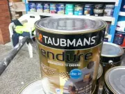 TAUBMANS 4 LITRE ENDURE MATT WASHABLE INTERIOR WHITE colour paint