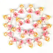 20PC Resin Flat Back Cabochon Christmas Angel Embellishment for Scrapbooking Par