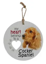 Piece of my Heart - Cocker Spaniel Plaque