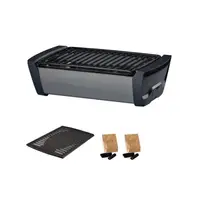 在飛比找PChome24h購物優惠-【德國Enders】桌面式木炭烤肉爐(3色任選) 附雙烤盤(
