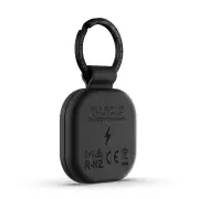 Satechi Vegan-Leather FindAll Keychain (Black)