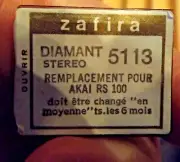 Akai RS100 replacement Styli Distributed by Zafira
