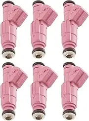 ZYCBUDFG 6Pcs/Lot Fuel Injectors Nozzle Compatible for Volvo S80 C70 V70 S60 XC70 XC90 2.4L 2.5L 1998-2007 0280155832 9186348