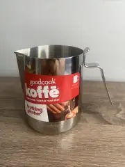 Good Cook Koffe 16.9 Oz Milk Frothing Pitcher Latte Cup - Stainless Steel .