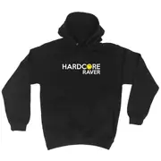 Hardcore Raver Smile - Funny Novelty Hoodies Hoodie