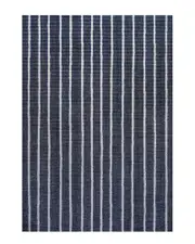 JONATHAN Y Rand Distressed Ticking Stripe Machine-Washable Rug