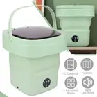 7/11L Mini Folding Washing Machine BucketPortable Laundry Machine Clothes Wash