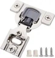 DecoBasics40 Pack 1/2" Overlay Soft Close Cabinet Hinges for Kitchen Cabinet