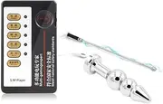 Urethral Sound Kit Urethral Plug Electric Shock Urinary Dilator Urethra Masturbation Rod Prostate Bladder Orgasm Masturbation Insert Toys BDSM Sex Toys for Men