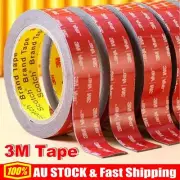 3M*0.5/1/1.5/2/3/4CM VHB Waterproof Double Sided Heavy Duty Mounting Tape Red