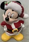DISNEY ZRIKE MICKEY MOUSE SANTA CHRISTMAS COOKIE JAR NEW