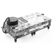 Alphacool Core Flat Reservoir ARGB 240mm Right with VPP Apex Pump [15487]