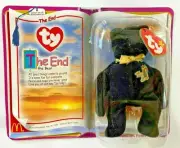 McDonald's Ty beanie babies THE END THE BEAR Original Package SEALED ERRORS