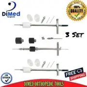 3 Set Uterine Manipulator Dilator Cannula Cannulation Hysterectomy Gynaecology