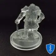 Invisible Shield Dwarf Fighter - Elemental Evil #7 D&D Rare Miniature