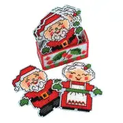 Herrschners® Christmas Couple Coasters Plastic Canvas Kit