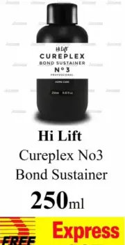 HiLift Cureplex No 3 Bond Sustainer 250ml Hi Lift Cure Plex No3 FREE Express #3