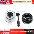 White Dome Eyeball 4PIN Rear View Reversing Camera Color IR Night Vision+10m Kit
