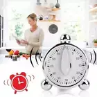 60 Minute Kitchen Mechanical Timer Baking Loud Alarm Clock мμ R Reminder A4M6