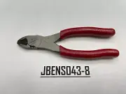 Snap-on Tools NEW 100th PEARL RED 6" Soft Grip Diagonal Cutter Pliers 86ACFRCE