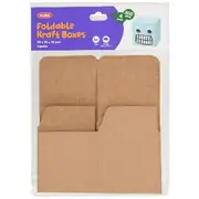 Kadink Foldable Paper Box 7x7x7cm 4 Pack