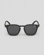 [Liive] Liive Men's Manhattan Sunglasses in Matte Black One Size Matte Black
