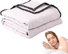 Breathable Summer Blanket | Thin Extra Soft Cooling Throw Blanket Breathable,Rev