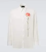 [Simone Rocha] Simone Rocha Carnation printed dress shirt AU 93 white
