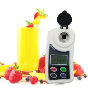 Refractometer Brix Meter Digital Sugar Content Tester for Food Fruits Crops