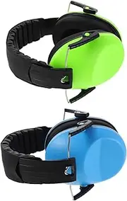 GOOHOCHY 2pcs Noise Cancelling Earmuffs Soundproof Ear Protection for Airplane Travel and Loud Environments Stylish Design for Noise Reduction Headphones
