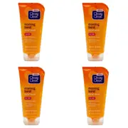 4PK Clean & Clear 141g Facial Scrub Morning Burst Oil Free Skin Care Cleanser