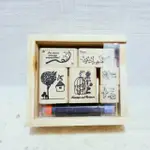 SHINZI KATOH 木盒印章