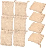 IWOWHERO 10pcs Soap Foaming Pouches Mesh Bathing Soap Bags Exfoliating Shower Use Convenient Drawstring Design for Easy Hanging Storage