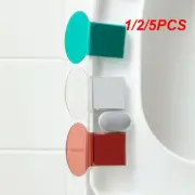 1/2/5PCS Toilet Handle Lid Flip Portable Handle Toilet Flap Toilet Lid No Dirty