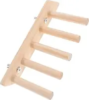 Toyvian Cat Wall Steps Wooden Climbing Ladder for Indoor Cats Space-Saving Wall-Mounted Furniture Steps for Active Kittens Shelf