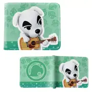 New K.K. Slider Style A ANIMAL CROSSING BiFold Wallet Credit Card Billfold