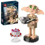 LEGO Harry Potter Dobby The House-Elf Building Toy Set Build and Display Mode...