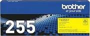 brother Genuine TN255Y High-Yield Printer Toner Cartridge, Yellow, Page Yield Up to 2200 Pages, (TN-255Y) Compatible with: MFC-9335CDW, HL-3150CDN, HL-3170CDW, MFC-9140CDN, MFC-9330CDW, MFC-9340CDW