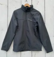 Columbia Gray Wind Jacket Zip Up Lined Windbreaker Men Sz M Zip Pocket NEW