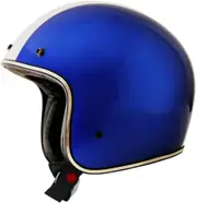 AFX FX-76 Shelby, open face helmet , color: Blue , size: XS