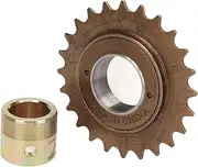 Aoutecen 24T Single Speed Freewheel Iron Bike Freewheel Adapter for E Bikes, Go Karts & DIY Upgrades