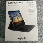 Logitech Slim Folio Pro Backlit Bluetooth Keyboard Case for iPad Pro 11-inch