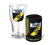Richmond Tigers AFL Heritage Pint Glass and Can Cooler