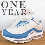 2024 現貨高品質 AIR MAX 97白藍北卡羅來納水3M氣墊反光慢跑鞋BV1982-010