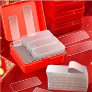 60pcs Double Sided Adhesive Tape Waterproof Removable Clear Mounting Tape