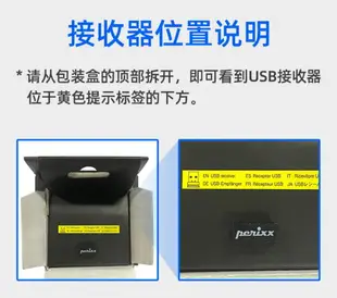 德國佩銳Perixx719豎握立式人體工學垂直無線鼠標電池辦公小尺寸