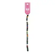 NEW Just Bead It Lava Round Bead Strand By Spotlight